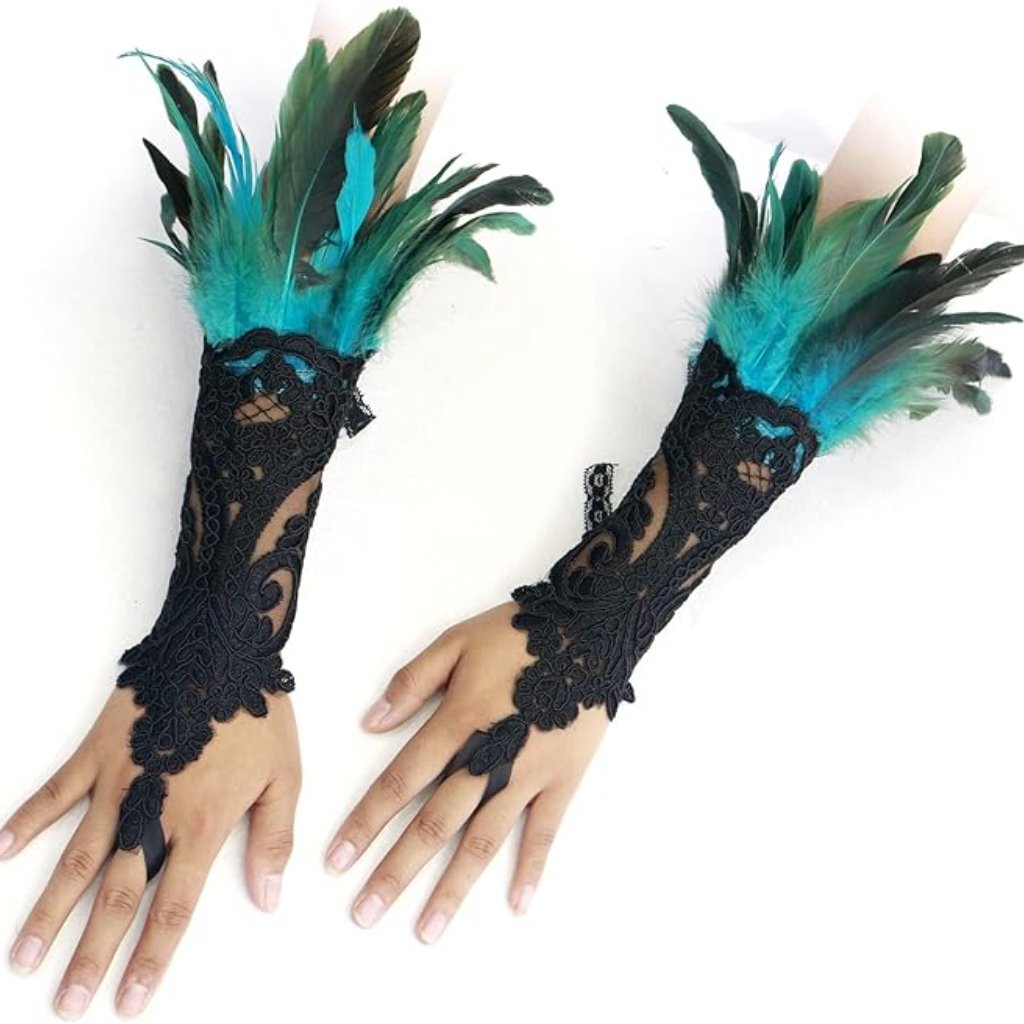 Swan Wings Wrist Bands Gloves